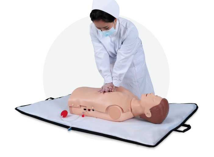 Half Body CPR Training Manikin–Voice Indication | Product Code：EX-CPR1950S